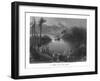 Canada, Scenic View of a Settler's Hut on the Frontier-Lantern Press-Framed Art Print