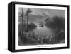 Canada, Scenic View of a Settler's Hut on the Frontier-Lantern Press-Framed Stretched Canvas