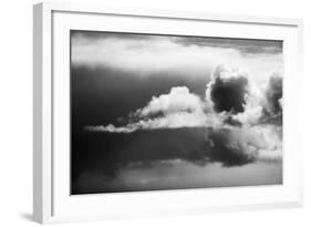 Canada, Storm Clouds Gather Above West Coast of Hudson Bay South of Inuit Village of Arviat-Paul Souders-Framed Photographic Print