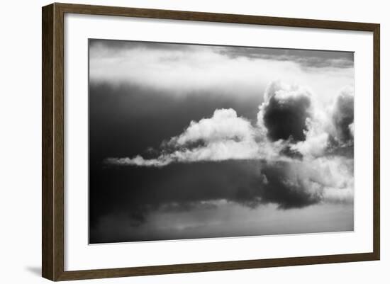 Canada, Storm Clouds Gather Above West Coast of Hudson Bay South of Inuit Village of Arviat-Paul Souders-Framed Photographic Print