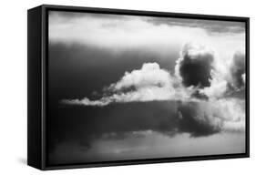 Canada, Storm Clouds Gather Above West Coast of Hudson Bay South of Inuit Village of Arviat-Paul Souders-Framed Stretched Canvas