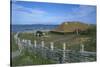 Canada, Terranova, L'Anse Aux Meadows National Historic Site, Reconstruction of Viking Houses-null-Stretched Canvas