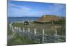 Canada, Terranova, L'Anse Aux Meadows National Historic Site, Reconstruction of Viking Houses-null-Mounted Giclee Print