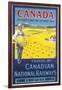 Canada, the Right Land for the Right Man Poster-null-Framed Photographic Print