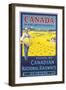 Canada, the Right Land for the Right Man Poster-null-Framed Photographic Print