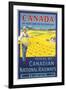 Canada, the Right Land for the Right Man Poster-null-Framed Photographic Print