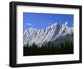 Canada, Tilted and Eroded Limestone Rock Layers-John Barger-Framed Photographic Print