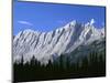 Canada, Tilted and Eroded Limestone Rock Layers-John Barger-Mounted Photographic Print