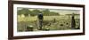 Canada Wheat Harvest in New Land 1880-null-Framed Giclee Print