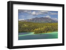 Canada, Yukon, Emerald Lake north of Carcross-Jaynes Gallery-Framed Photographic Print