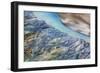 Canada, Yukon, Kluane National Park. Abstract of mountains and Slims River.-Jaynes Gallery-Framed Photographic Print