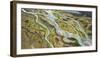 Canada, Yukon, Kluane National Park. Aerial of Dezadeash River.-Yuri Choufour-Framed Photographic Print