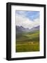 Canada, Yukon. Landscape of Tombstone Range and North Klondike River.-Jaynes Gallery-Framed Photographic Print