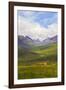 Canada, Yukon. Landscape of Tombstone Range and North Klondike River.-Jaynes Gallery-Framed Photographic Print