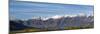 Canada, Yukon, Panoramic of St. Elias Range and Kluane Lake.-Jaynes Gallery-Mounted Photographic Print