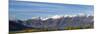 Canada, Yukon, Panoramic of St. Elias Range and Kluane Lake.-Jaynes Gallery-Mounted Photographic Print