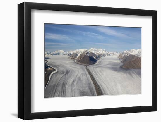 Canada, Yukon, St. Elias Mountains and Kaskawulsh Glacier.-Jaynes Gallery-Framed Photographic Print