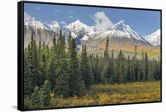 Canada, Yukon Territory, Kluane National Park. Landscape with St. Elias Range.-Jaynes Gallery-Framed Stretched Canvas