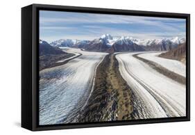 Canada, Yukon Territory, St. Elias Mountains and Kaskawulsh Glacier.-Jaynes Gallery-Framed Stretched Canvas