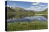 Canada, Yukon Territory. Tombstone Range and Klondike River.-Jaynes Gallery-Stretched Canvas