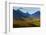 Canada, Yukon, Tombstone Territorial Park, Fall color and mountain valley views.-Yuri Choufour-Framed Photographic Print