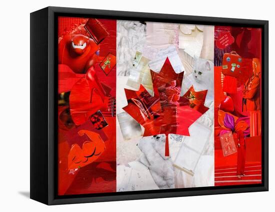 Canada-Artpoptart-Framed Stretched Canvas