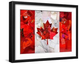 Canada-Artpoptart-Framed Giclee Print