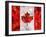 Canada-Artpoptart-Framed Giclee Print