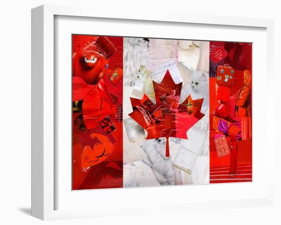 Canada-Artpoptart-Framed Giclee Print