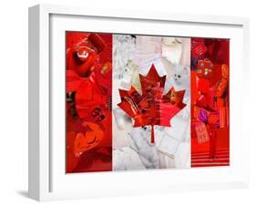 Canada-Artpoptart-Framed Giclee Print