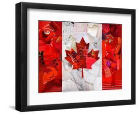 Canada-Artpoptart-Framed Giclee Print