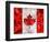 Canada-Artpoptart-Framed Giclee Print