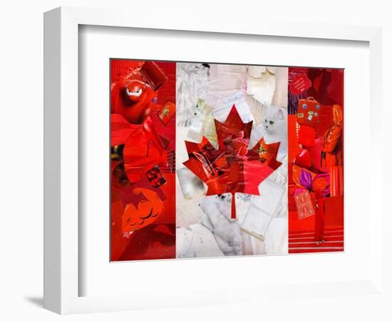 Canada-Artpoptart-Framed Giclee Print