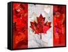 Canada-Artpoptart-Framed Stretched Canvas