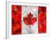 Canada-Artpoptart-Framed Giclee Print