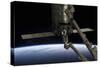 Canadarm2 Robotic Arm Prepares to Release the Cygnus Spacecraft-null-Stretched Canvas