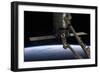 Canadarm2 Robotic Arm Prepares to Release the Cygnus Spacecraft-null-Framed Photographic Print