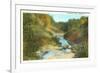 Canadaway Creek, Fredonia, New York-null-Framed Premium Giclee Print