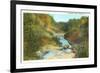 Canadaway Creek, Fredonia, New York-null-Framed Premium Giclee Print