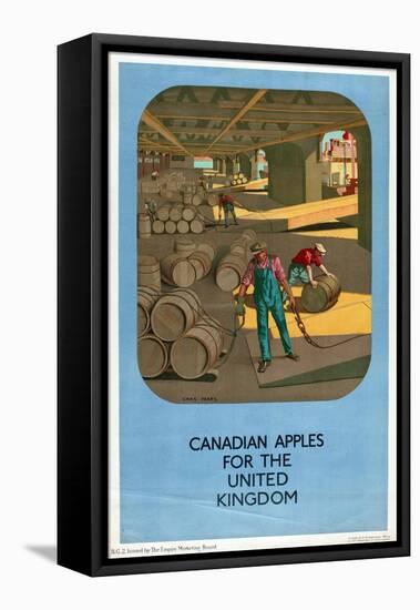 Canadian Apples for the United Kingdom-Charles Pears-Framed Stretched Canvas