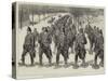 Canadian Artillery Returning from Snow-Shoe Drill-null-Stretched Canvas