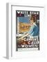 Canadian Call to Women White Star Line Poster-null-Framed Photographic Print