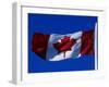 Canadian Flag, Canada-John Warburton-lee-Framed Photographic Print