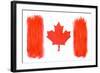 Canadian Flag-vlad_star-Framed Art Print