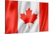 Canadian Flag-daboost-Stretched Canvas