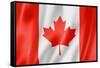 Canadian Flag-daboost-Framed Stretched Canvas