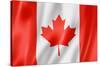 Canadian Flag-daboost-Stretched Canvas