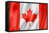 Canadian Flag-daboost-Framed Stretched Canvas