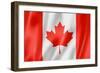 Canadian Flag-daboost-Framed Art Print