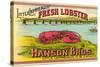 Canadian Fresh Lobster-null-Stretched Canvas